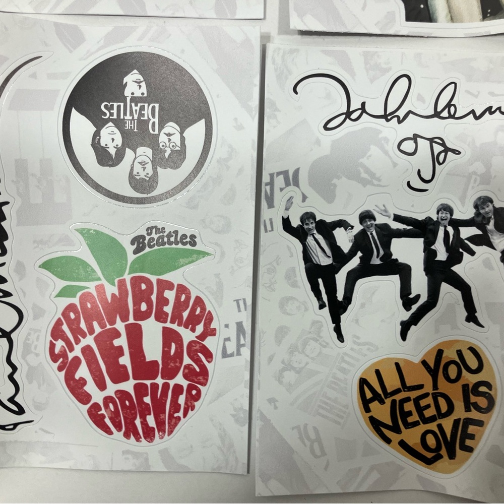 The Beatles Sticker Set - Picture 8 of 14
